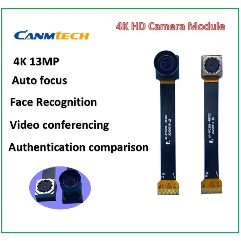 13MP 4K HD Low Illumination FPC Sony Imx258 Free Drive Automatic Smart Watch Camera Module