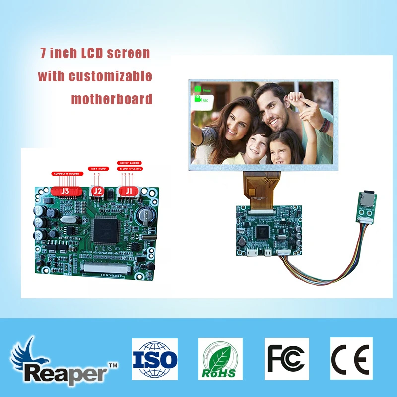 Manufacture 7inch TFT LCD Display Module with Driver Board